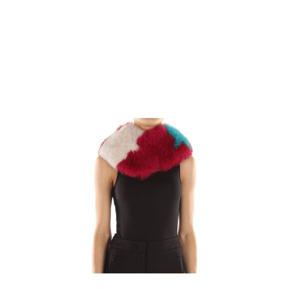 Mr. Mrs. Shirt Pink Fur Women's Foulard